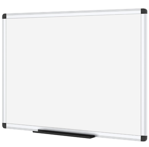 lot 465 image: VIZ-PRO Magnetic Dry Erase Board, Aluminum Frame