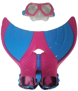 lot 487 image: LOT OF 10 Body Glove Kids Mermaid Monofin