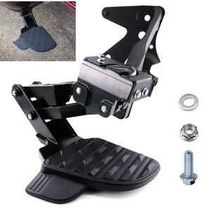 lot 307 image: Rear Bed Step Retractable Bumper Step for 2019 2020 2021 2022 2023 Dodge Ram