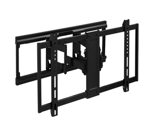 lot 318 image: onn. Ultra-slim Full Motion TV Wall Mount for 50 to 86 TVs, up to 20° Tilting