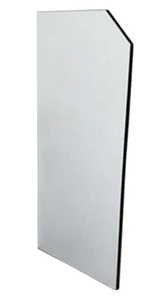 lot 323 image: Urinal Partition, Wall-Mounted Mens Urinal Privacy Screen, Urinal Partition Toilet Protection Screen Divider Partition