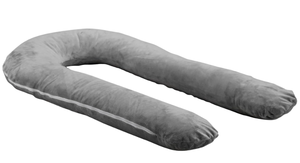 lot 333 image: Slumber Comfort-U Full Body Pillow, Grey