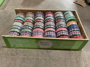 lot 504 image: Members Mark Premium Ribbon Assorted Size 50 Yards