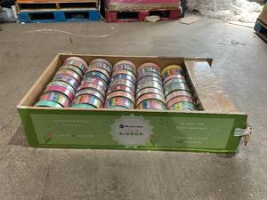 lot 507 image: Members Mark Premium Ribbon Assorted Size 50 Yards
