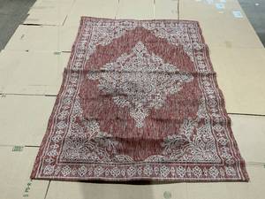 lot 83 image: Safavieh RedBeige Palamos Area Rug