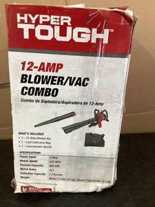 lot 279 image: Hyper Tough 12 Amp Electric Blower and Vac Combo