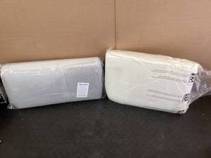 lot 590 image: 2PCS Queen Size Allswell Memory & Standard Pillows