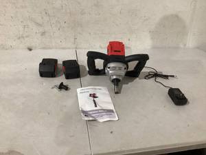 lot 287 image: XtremepowerUS 20V Cordless Electric Earth Auger Power Head