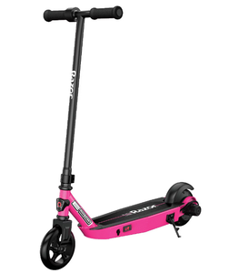 lot 400 image: Razor Black Label E90 Electric Scooter - Pink, for Kids Ages 8 and up to 120 lbs, up to 10 mph