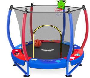 lot 63 image: 55 Toddler Trampoline, Indoor & Outdoor Playset