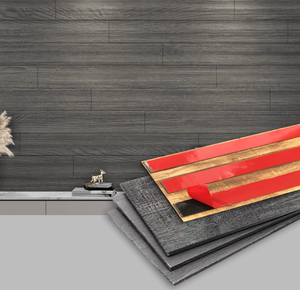 lot 258 image: Art3d 10 Pcs Wall Planks Peel and Stick Wood