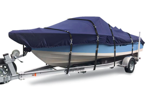 lot 47 image: 900D Marine Grade Fade and Tear Resistant Boat Cover