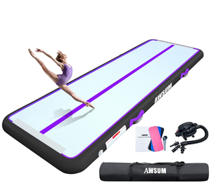 lot 56 image: Inflatable Air Gymnastics Mat, Training mat, Thick tumbling mat