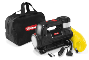 lot 587 image: Hyper Tough DC 12V Heavy Duty Direct Drive Digital Tire Inflator with Detachable LED Light
