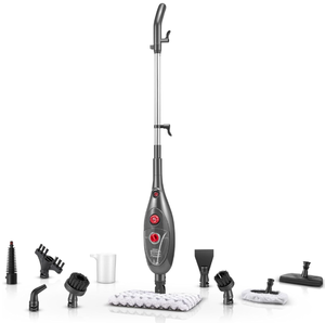 lot 594 image: Moolan Multipurpose Steam Cleaner 12 in 1 Steam Mop for Hardwood Floors