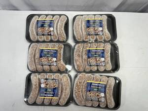 H. 6x 1lb 3oz Great Value MILD Italian Sausage