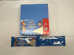 II. 16 King size Rice Krispies Marshmallow Candy Bars-32025