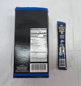 II. 24 x 1oz No Mans Land Meat Sticks-Black Peppered-62024