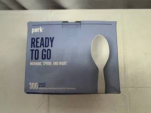 MM. 300 Perk  Plastic Spoons