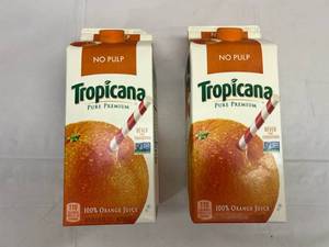 2x 59oz Tropicana Pure Premium Orange Juice-No Pulp
