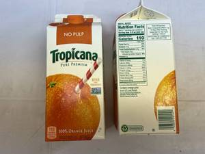 2x 59oz Tropicana Pure Premium Orange Juice-No Pulp