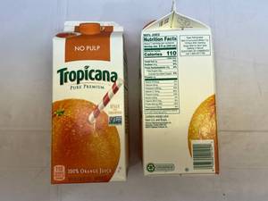 2x 59oz Tropicana Pure Premium Orange Juice-No Pulp