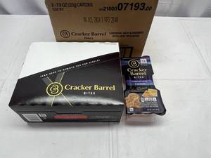 2x 7.9oz Boxes Cracker Barrel Bites-Cheddar Jack, Havarti & Mini Crackers