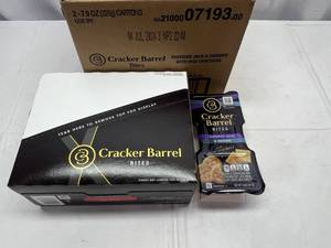 2x 7.9oz Boxes Cracker Barrel Bites-Cheddar Jack, Havarti & Mini Crackers
