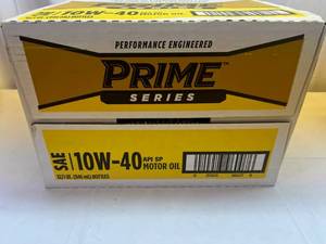 12x 1qt Prime Series 10w-40 Motor Oil
