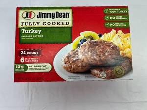 A. 24ct Jimmy Dean Turkey Sausage Patties