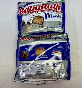 II. 2x 9.60z Baby Ruth Minis
