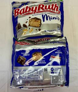 II. 2x 9.60z Baby Ruth Minis