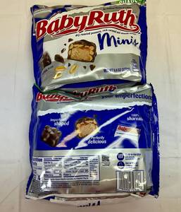 II. 2x 9.60z Baby Ruth Minis