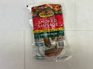 G. Eckrich Smoked Sausage-2.44lb Family Pack