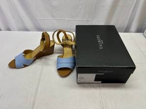 New Talbots Shoes 8M Light Blue-Vivian Two Piece