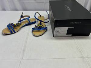 New Talbots Shoes 7M Cobalt-Daisy