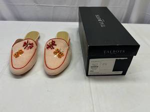 New Talbots Shoes 8M Orange-Ryan Novelty