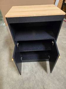 Ella Rhae Microwave Kitchen Cart