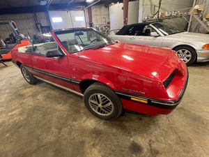 1984 Pontiac Sunbird 2000 Turbo Convertible with Only 50,045 Original Miles
