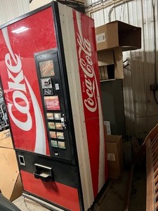 Coca-Cola Coin Operated Can Vending Machine