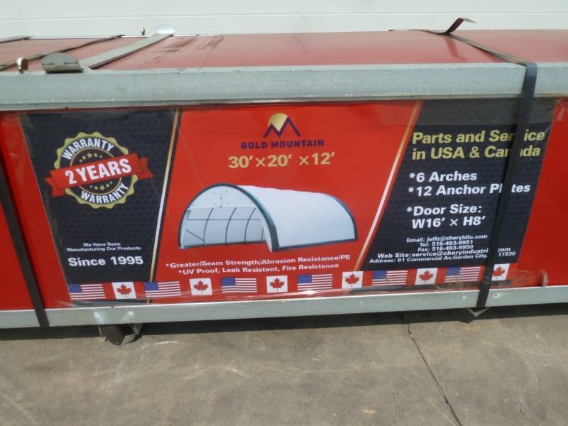 lot 14 image: Gold Mountain Dome Storage 30x 20x 12