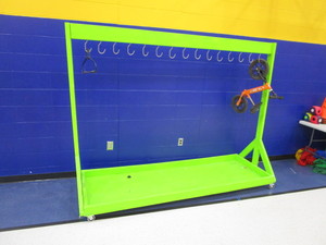 lot 23 image: Strider Bike Rack & (1) Strider Bike