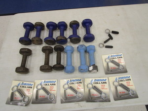 lot 26 image: Misc. Dumbbells & Hand Exercisers