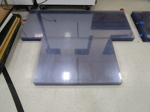 lot 54 image: (15) Lexan Table Dividers (15) pcs 59 12x23 12 (15) pcs 35 12x23 12