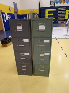 lot 64 image: (2) 4 Drawer File Cabinets
