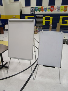 lot 68 image: White Board Easels