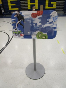 lot 69 image: MenuInfo Stand 16x27x49