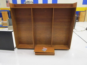 lot 174 image: Large Bookshelf 14x78x8