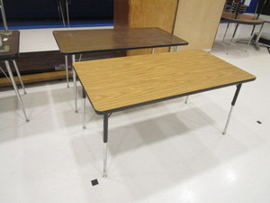 lot 176 image: (2) Rectangle Tables 30x5