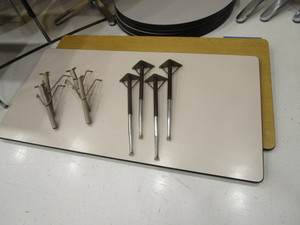 lot 179 image: (2) Rectangle Tables 30x6
